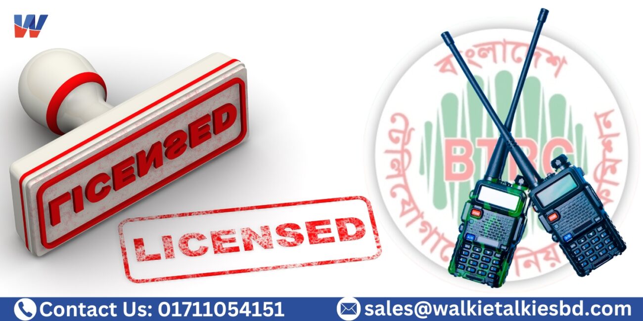 Walkie-Talkie License Information For Bangladeshi Users