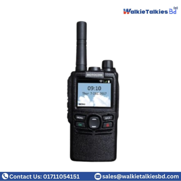 Motocom MC4 IP 4G Digital Sim Supported Walkie Talkie