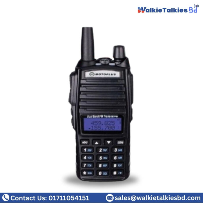 Motoplus GP-82 VHF/UHF Dual PTT Walkie-Talkie