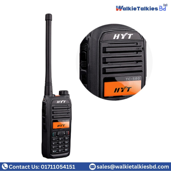 HYT TC-580 Analog Portable 400-470MHz UHF 4-Watt Radio