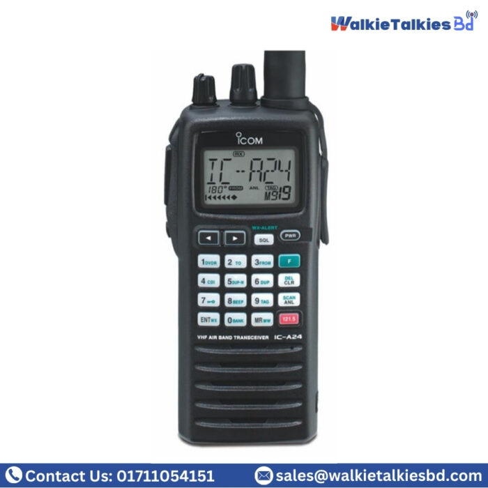 Handy Talky Air Band ICOM IC-A24 Walkie-Talkie